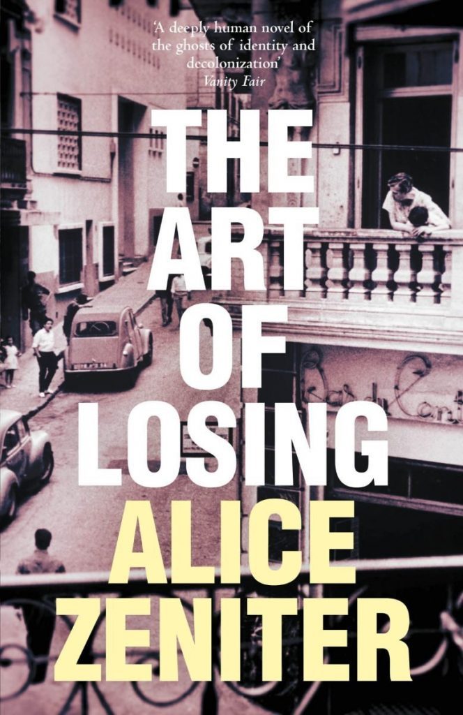 Couverture du roman de l'édition anglaise du roman d'Alice Zeniter, l'art de perdre
