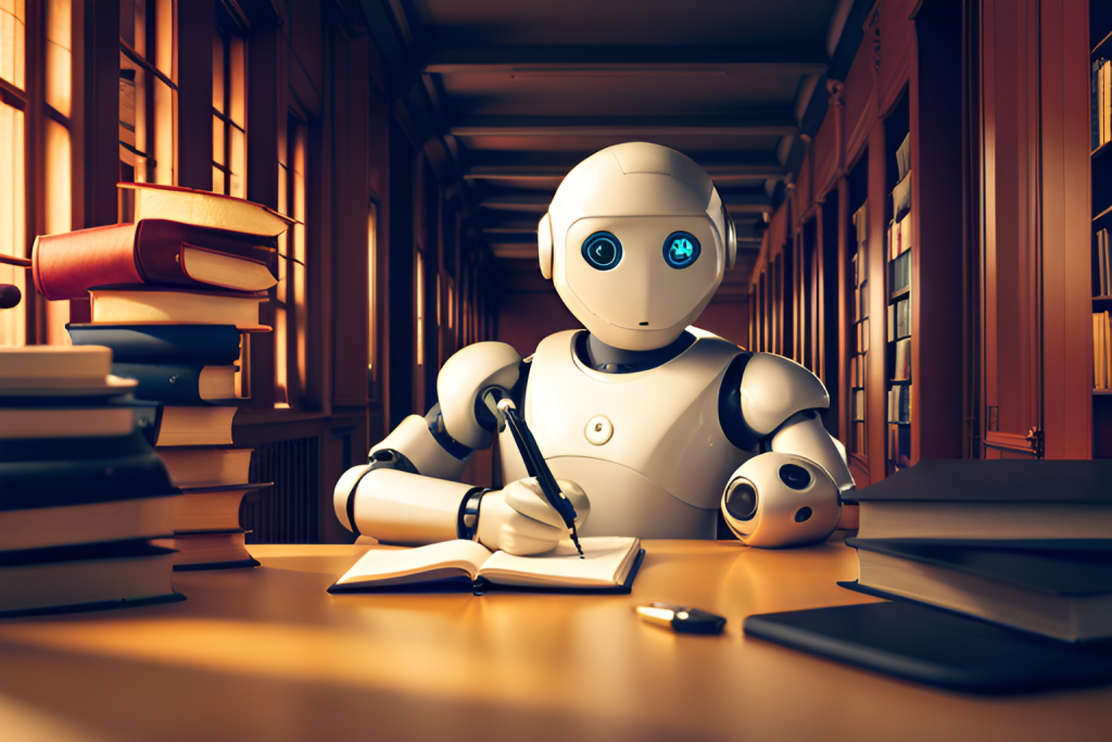 Visuel journée d'étude « Les bibliothèques sont-elles prêtes pour l'intelligence artificielle ? »