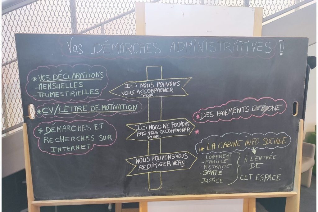 Les services d'aide aux démarches administratives