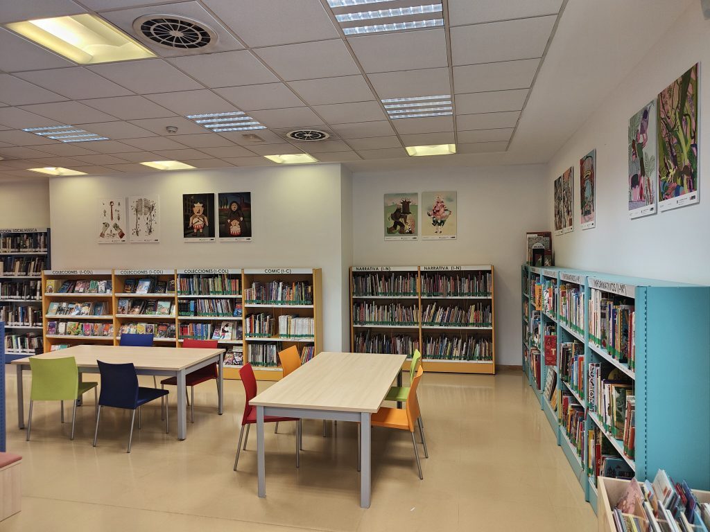 Photographie Espace Bibliothèque Huesca