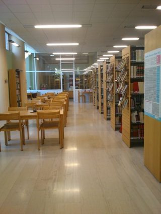Espace de la bibliothèque d'Iraklio
