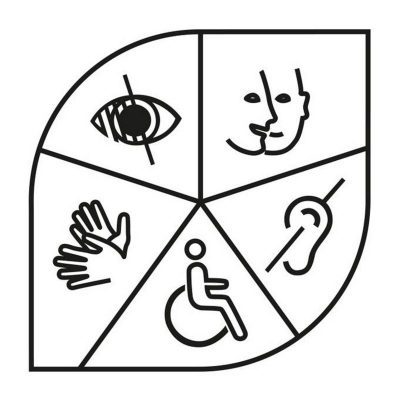 logo handicap du ministère de la Culture