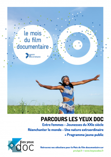 Affiche du Mois du film documentaire Les yeux doc