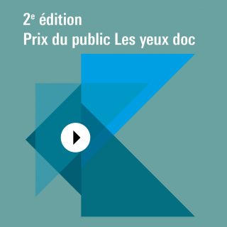 Logo de la 2e édition du Prix du public Les yeux doc
