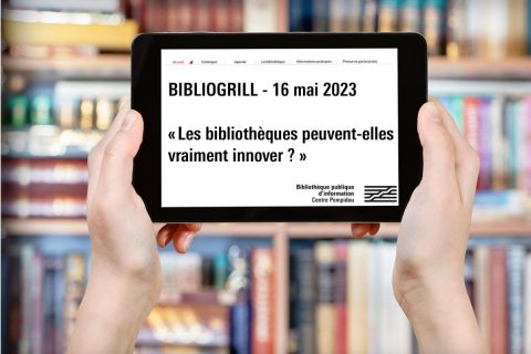 Bibliogrill 16 mai 2023 "Les bibliothèques peuvent-elles vraiment innover ?"