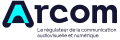 Logo Arcom - Le régulateur de la communication audiovisuelle et numérique