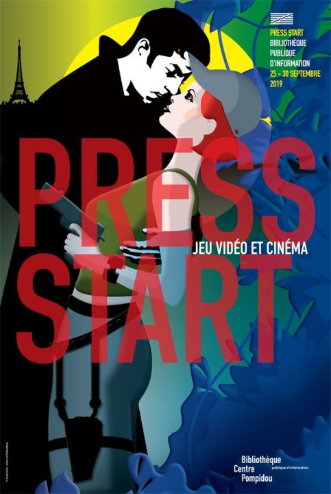 affiche du festival Press start 2019